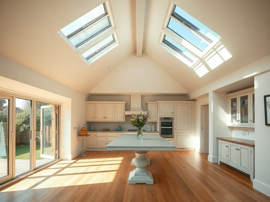 Open-plan kitchen extension taking shape
